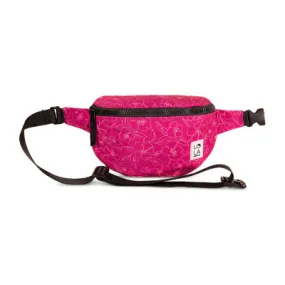 Petal Design Adjustable Straps Women's Fanny Pack with Large Size