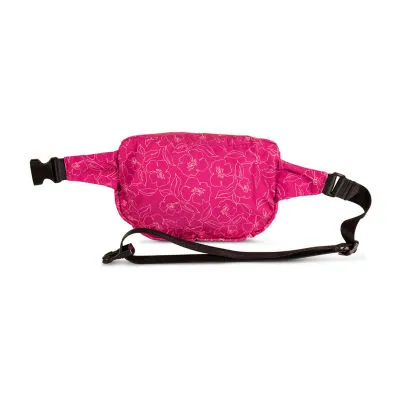 Petal Design Adjustable Straps Women's Fanny Pack with Large Size