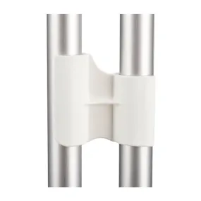 Plastic clip for lobby pan and brush, White