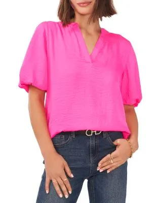 Quarter Puff Sleeve Top