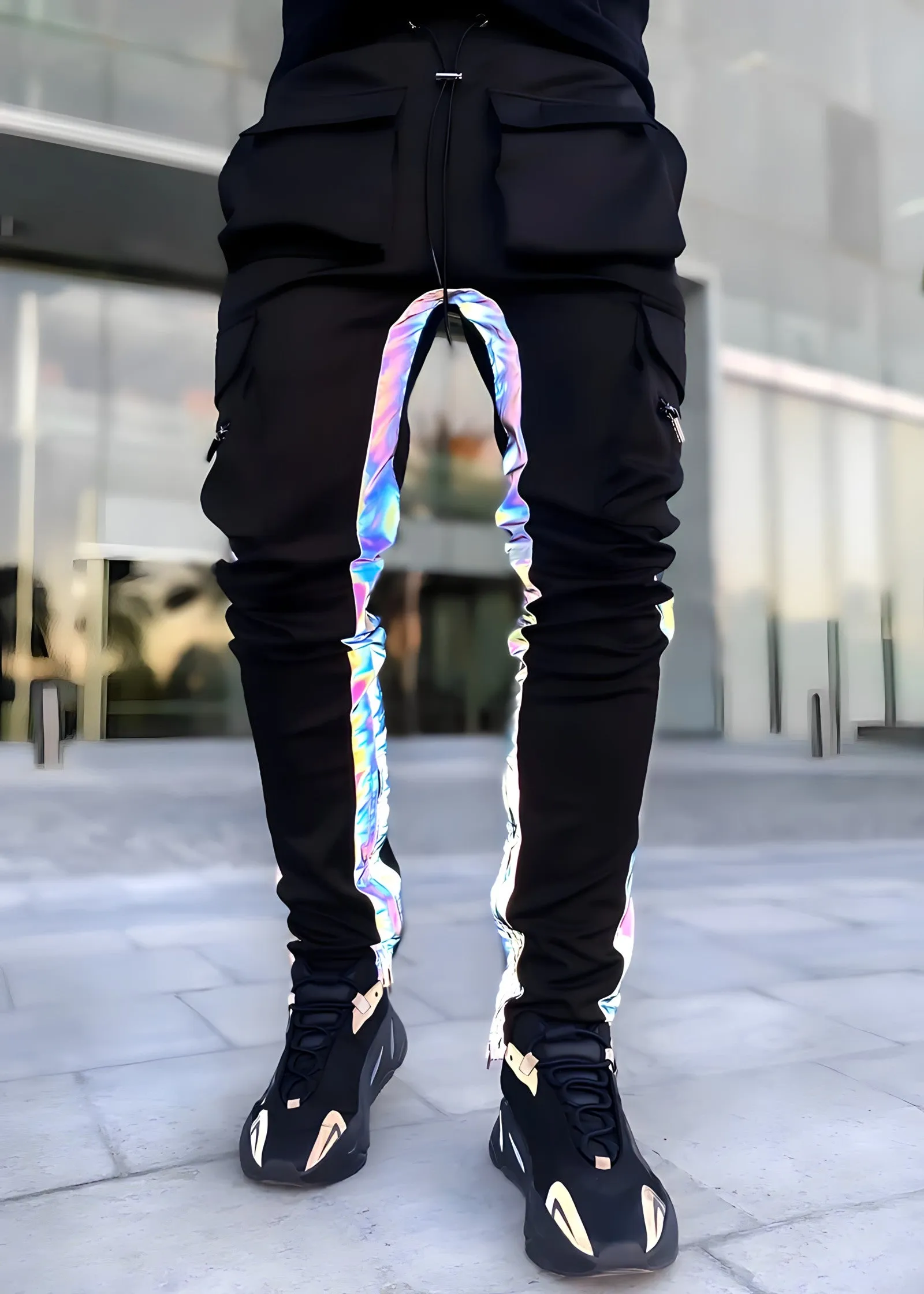 Reflective Cargo Trousers