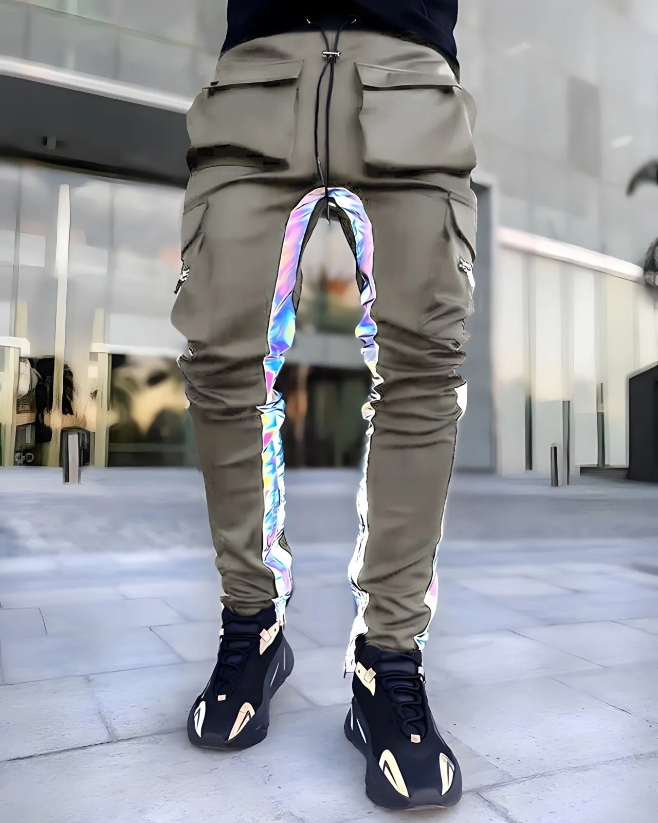 Reflective Cargo Trousers