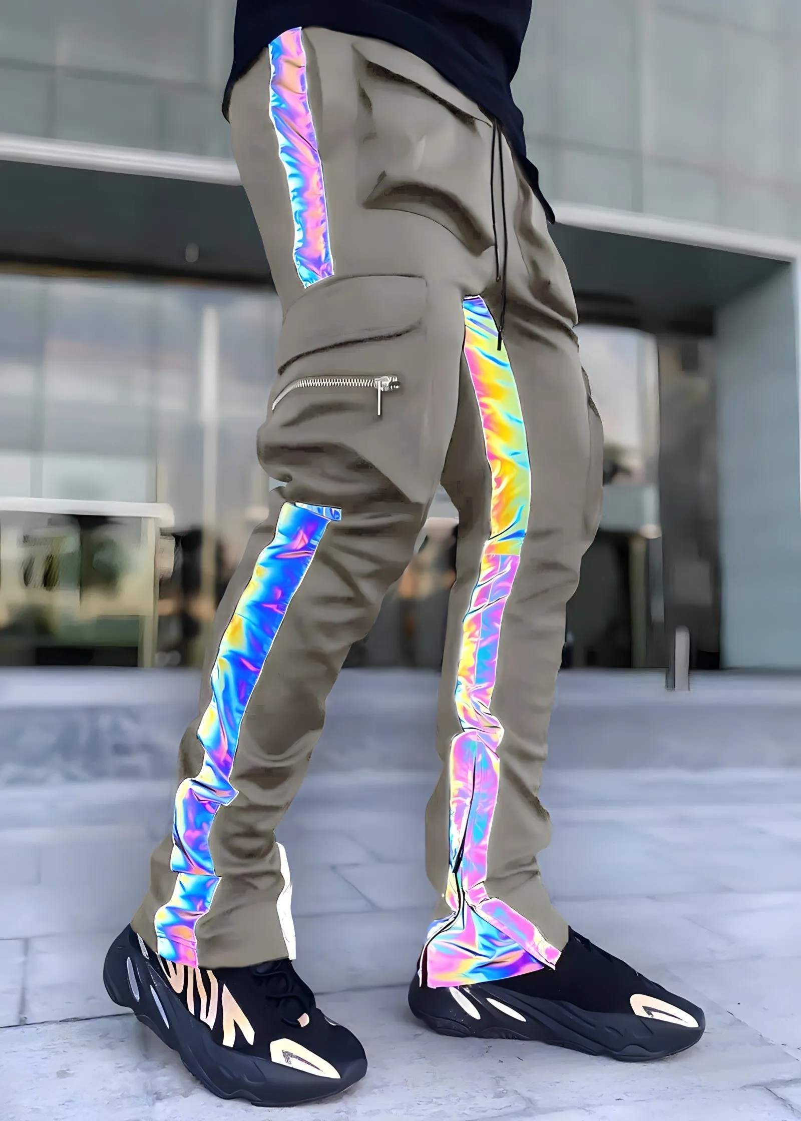 Reflective Cargo Trousers