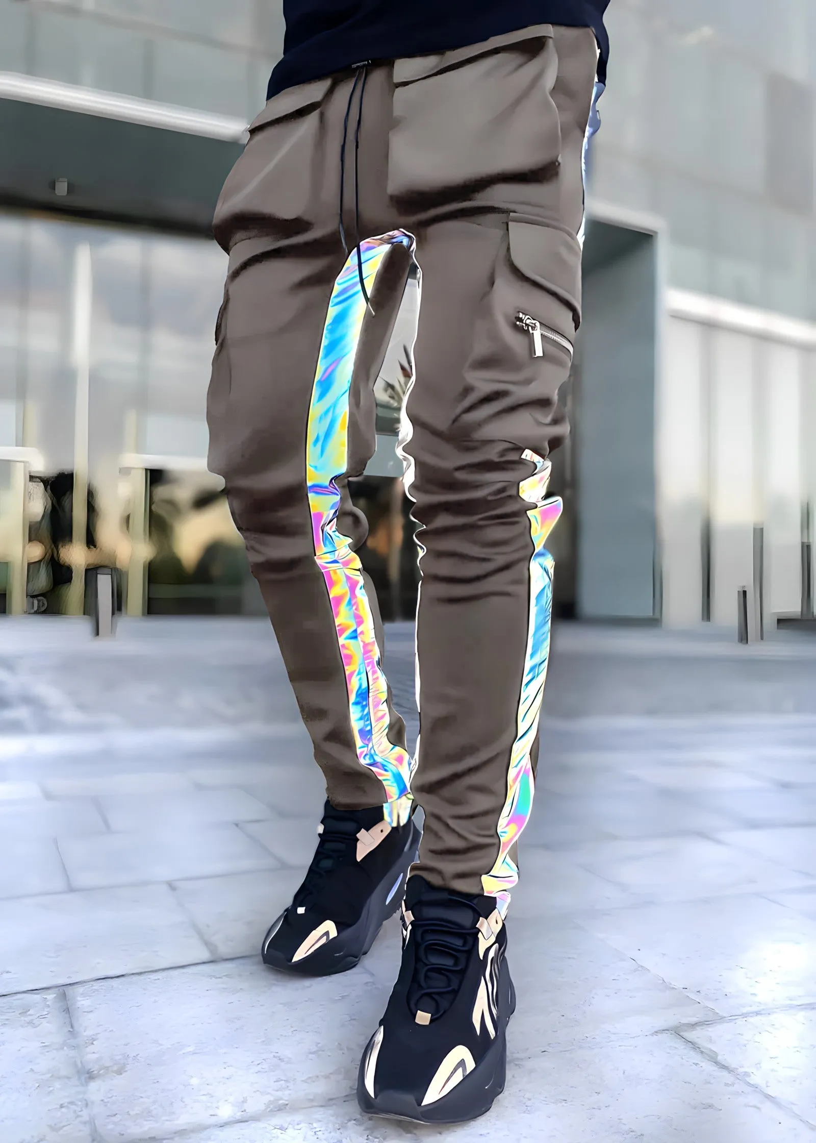 Reflective Cargo Trousers