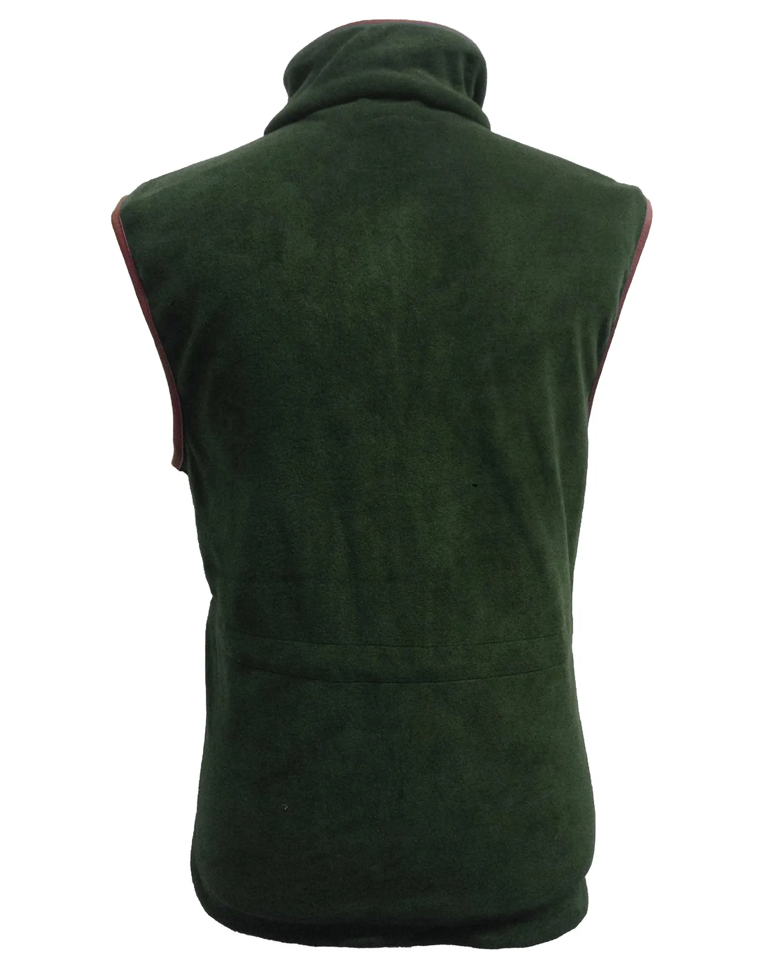 Regents View Mens Fleece Gilet Forest Green