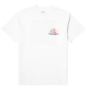 Relevant Parties SS STONE THROW T-SHIRT White