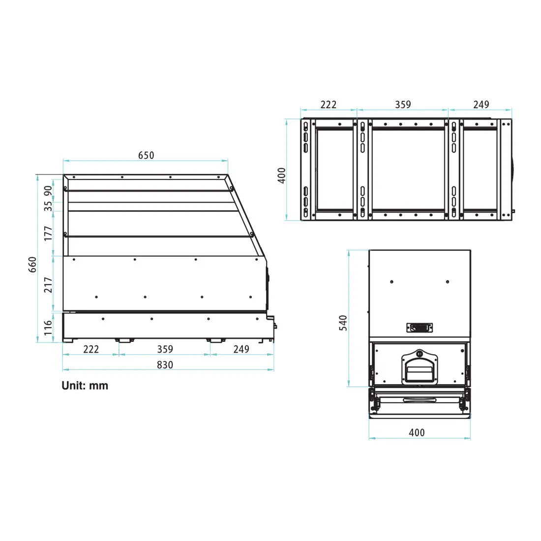 Ridge Ryder 4WD Extra Large Sliding Pantry