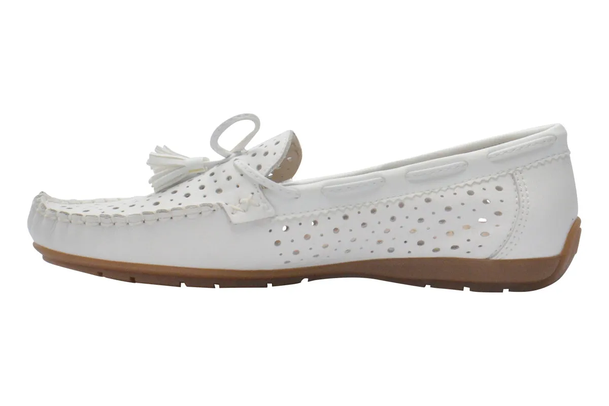 Rieker 40254 White Womens
