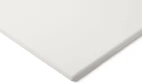 RS PRO White Plastic Sheet, 600mm x 300mm x 13mm