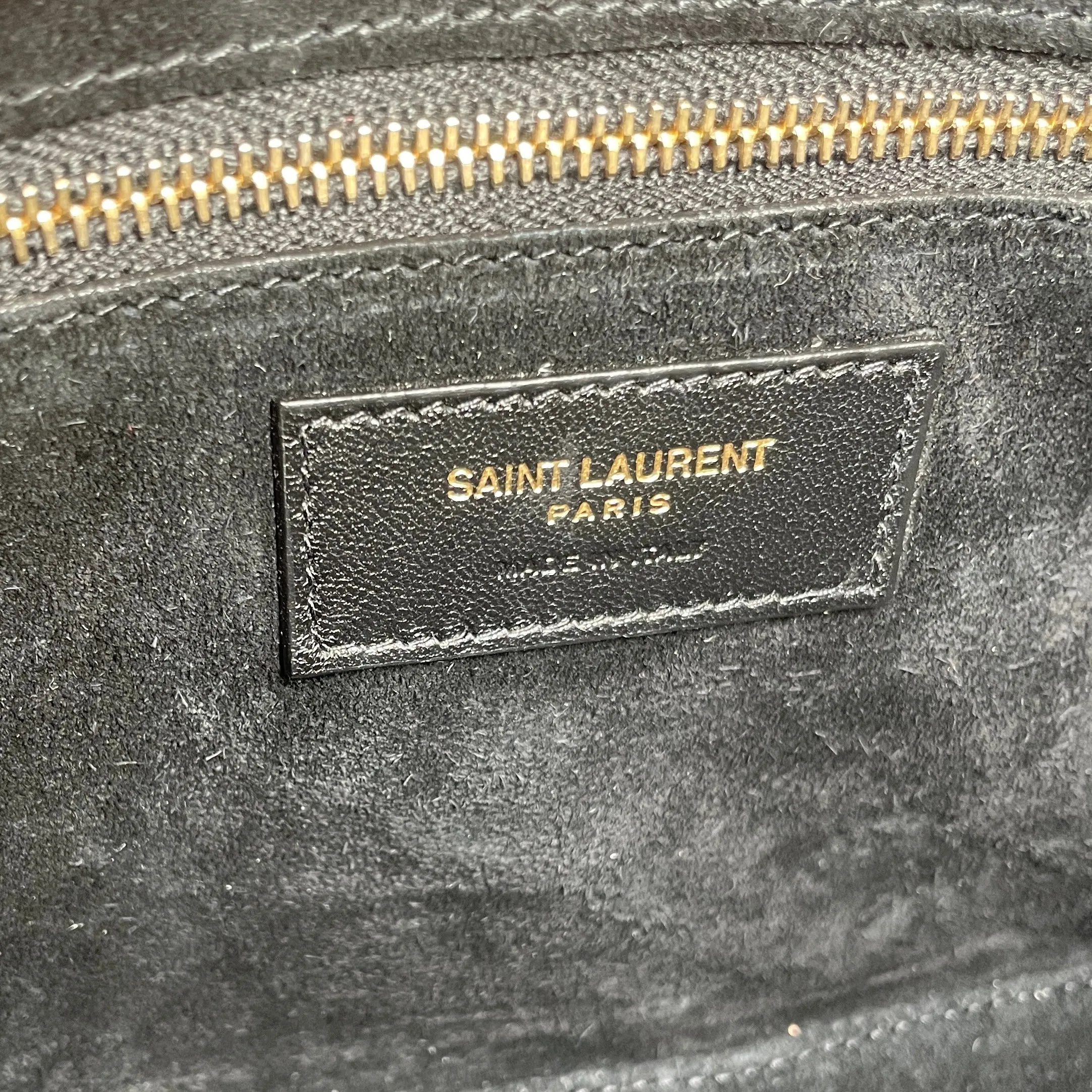 SAINT LAURENT Le 5 a 7 Hobo Black