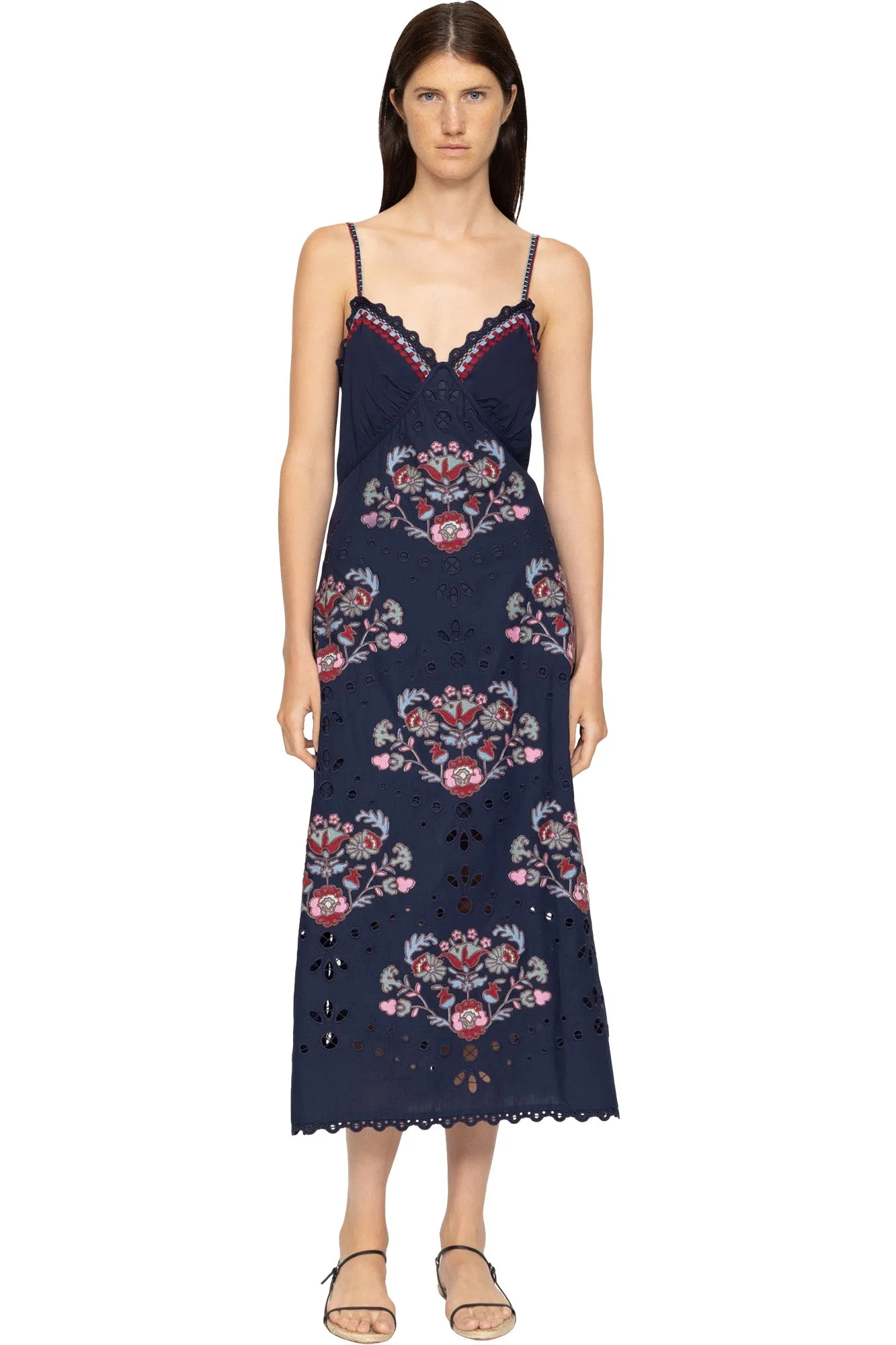 Sleeveless Navy Dress by Sea, New York