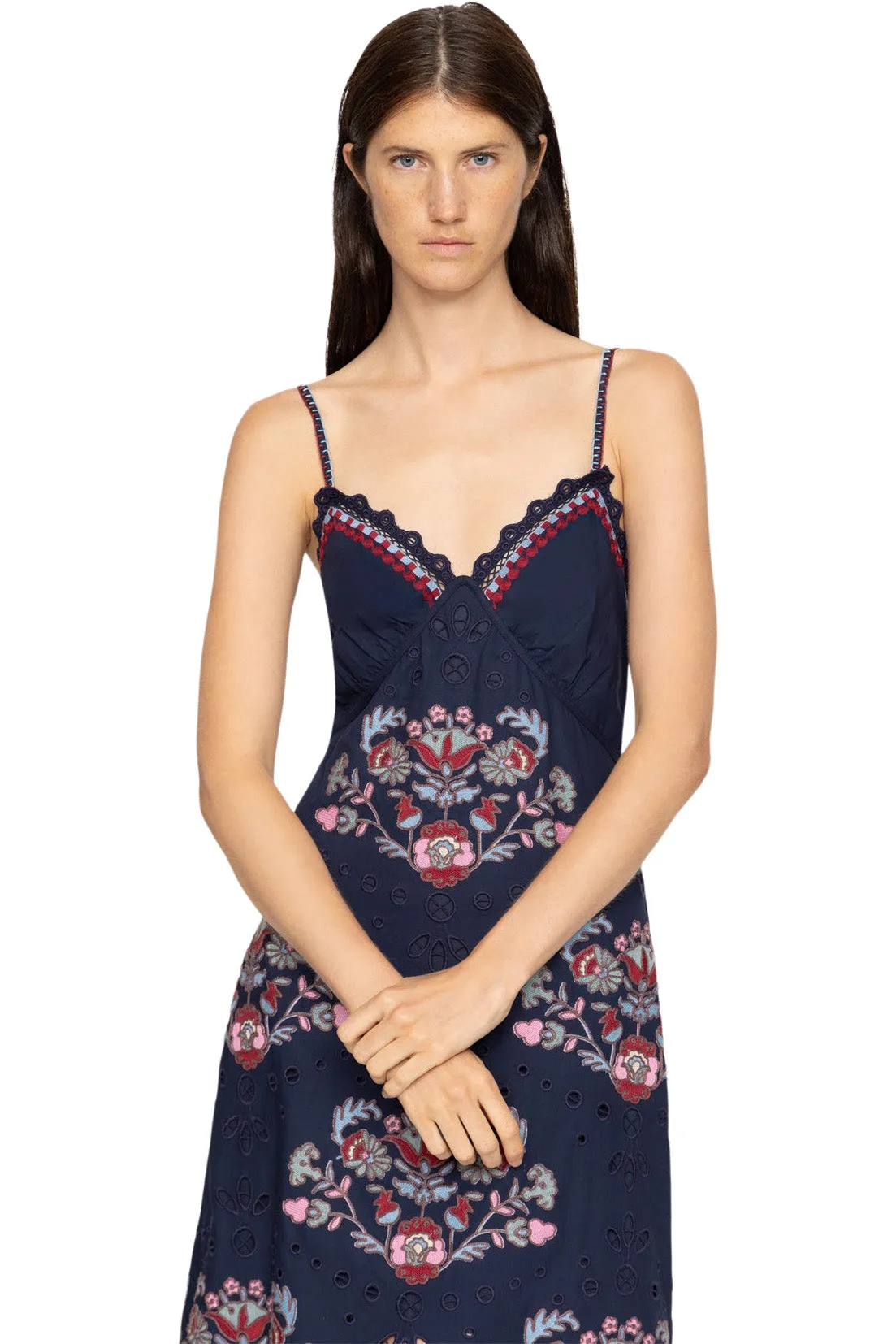 Sleeveless Navy Dress by Sea, New York