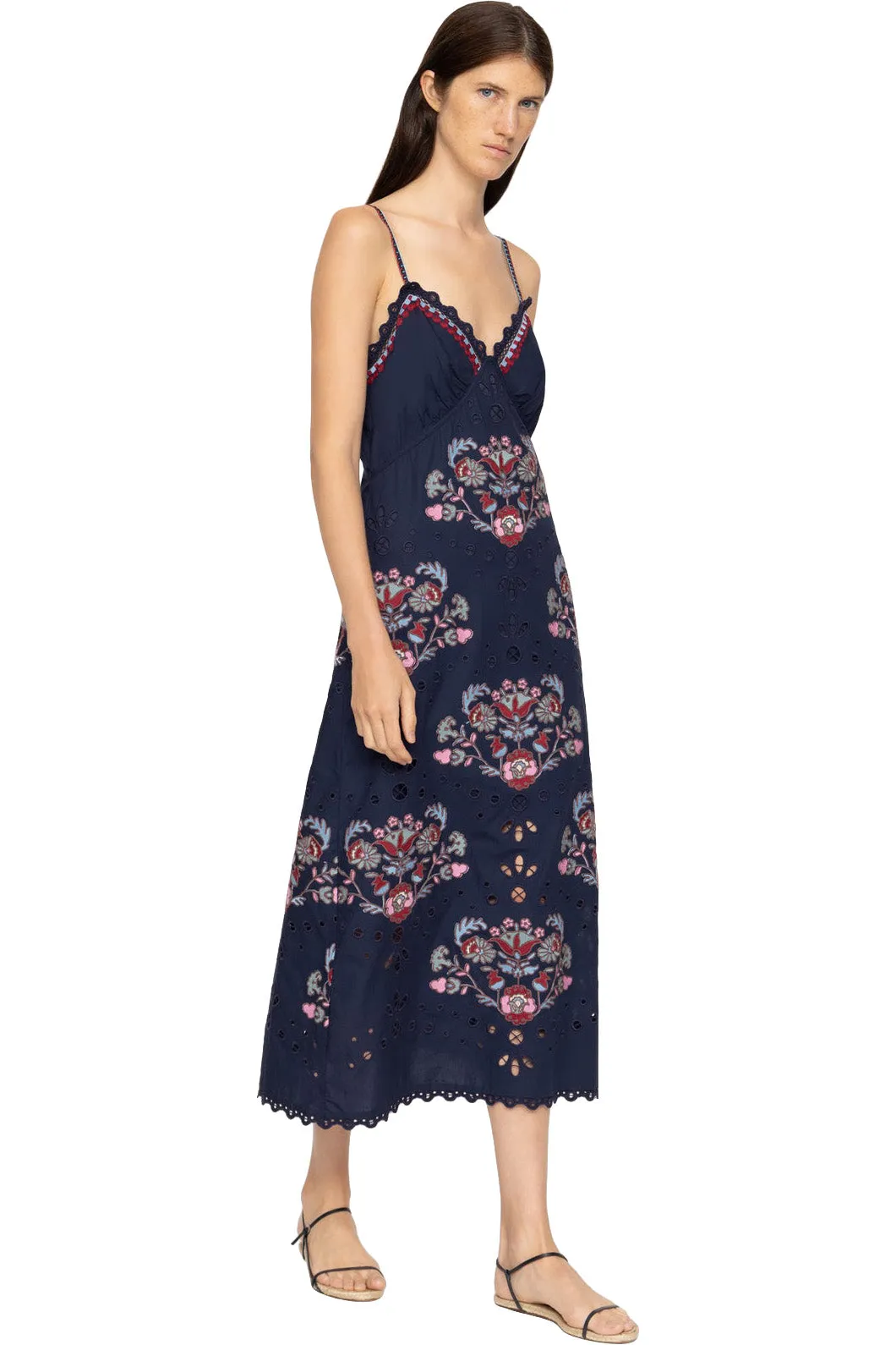 Sleeveless Navy Dress by Sea, New York