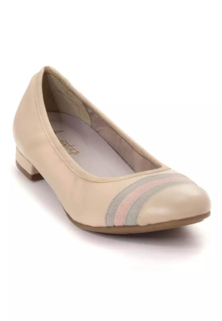 Shu Talk AMAZTEP Fabric Ribbon Heels