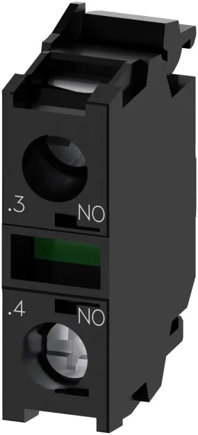 Siemens SIRIUS ACT 3SU14 Series Contact Block, 500V ac/dc, 1CO