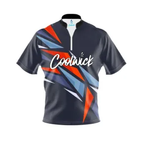 Signature Sport Triangle Quick Ship CoolWick Sash Zip Bowling Jersey