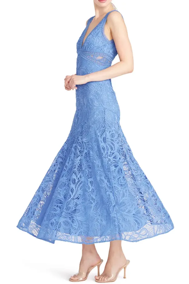 Blue Opal Sleeveless Lace Dress