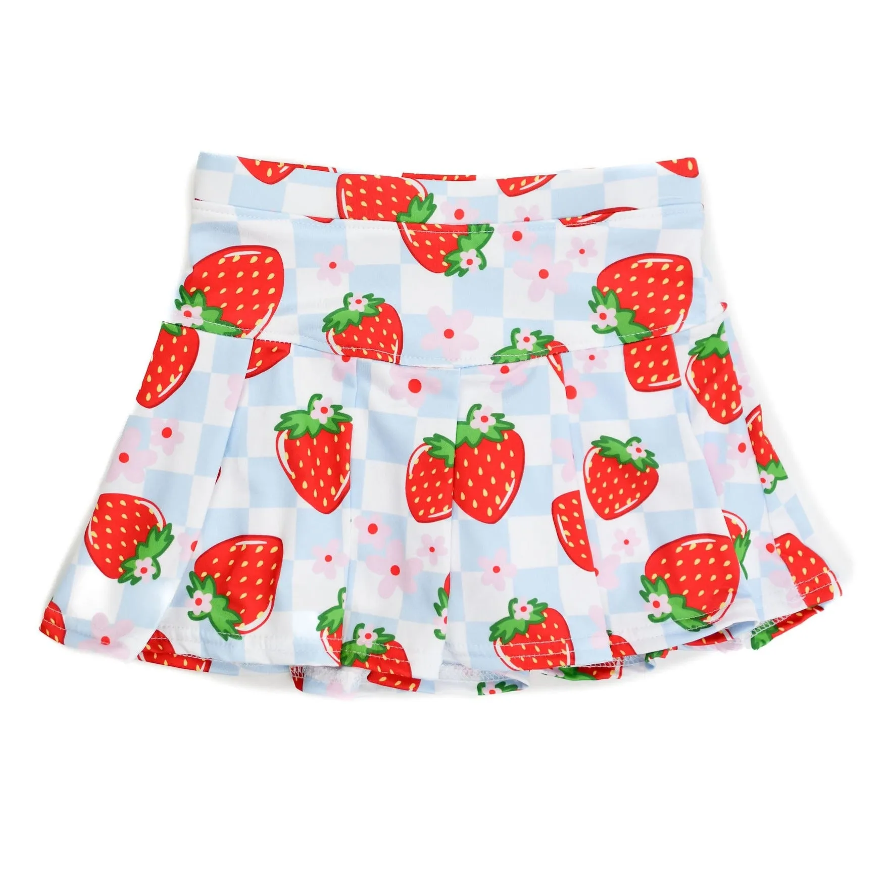 Strawberries Tennis Skort