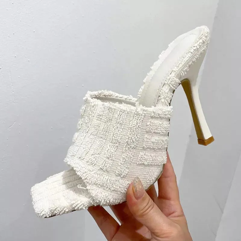 Sexy Heels with Square Toe for Women