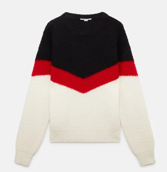 Casual Wool Rib Crew Neck Long Sleeves by Stella McCartney