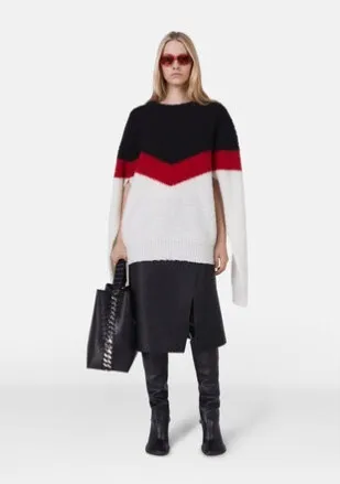 Casual Wool Rib Crew Neck Long Sleeves by Stella McCartney