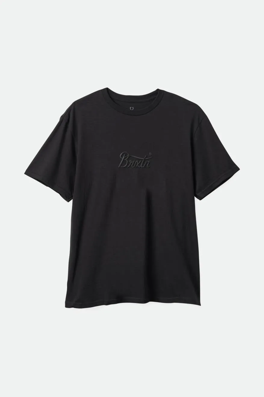 Stith Thread S/S Standard Tee - Black