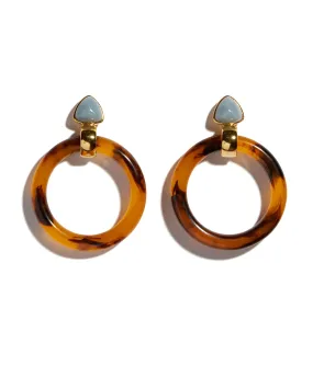 Sunset Hoop Earrings