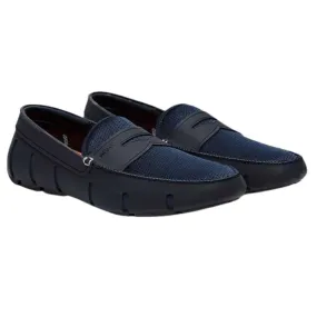Swims Classic Penny Navy Loafer | Menswear Online