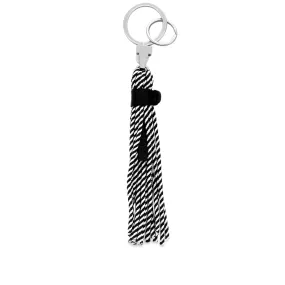 Tassel Key Ring in Grey