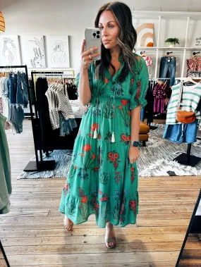 Floral Tiered Dress