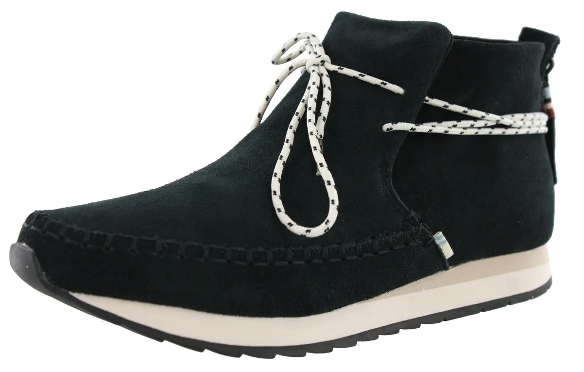 Toms Women Water Resistant Moccasin Boots Rio Mid