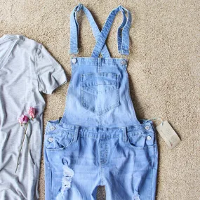 Trendy Tea Stained Overalls