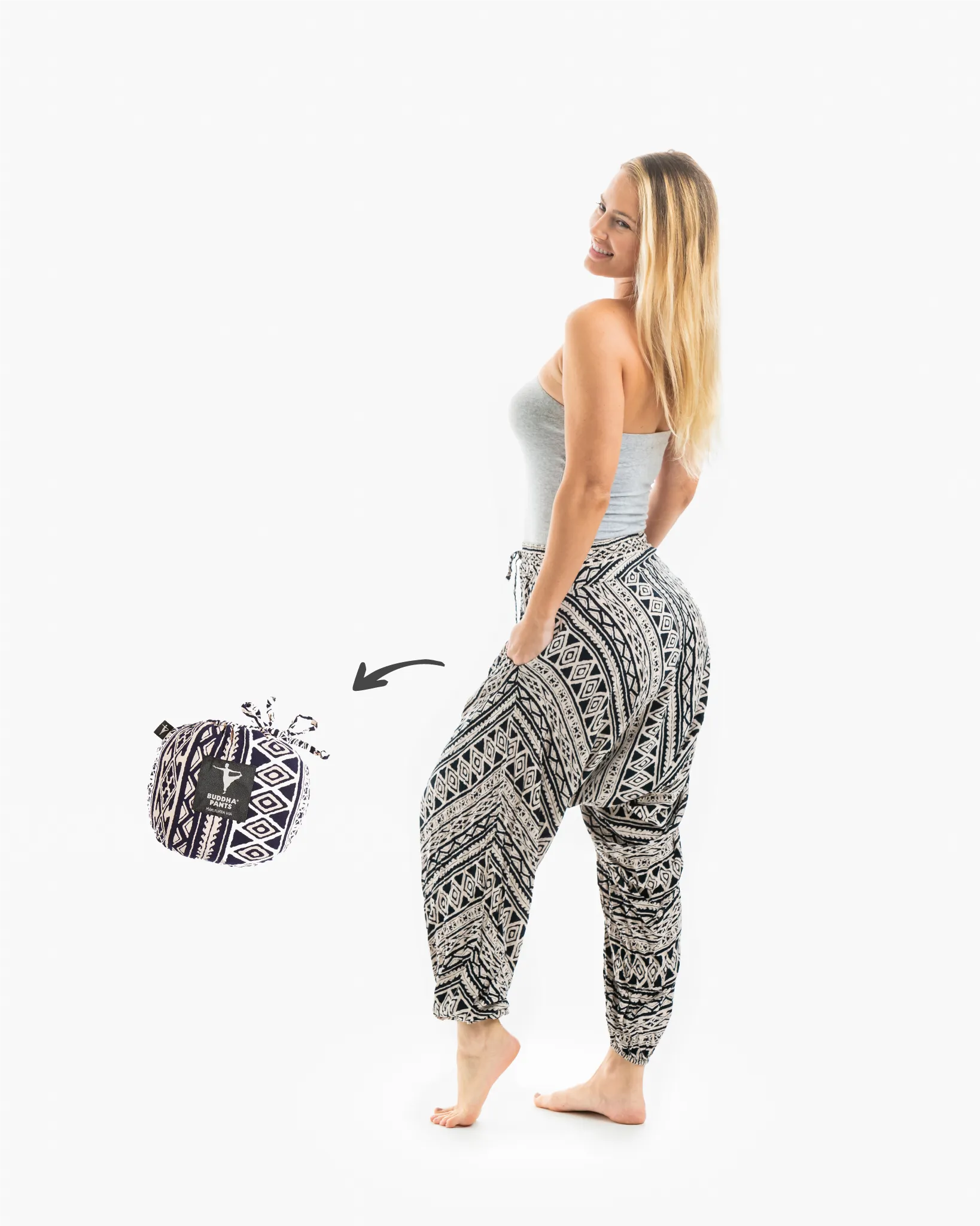 Tribal Savannah Harem Pants