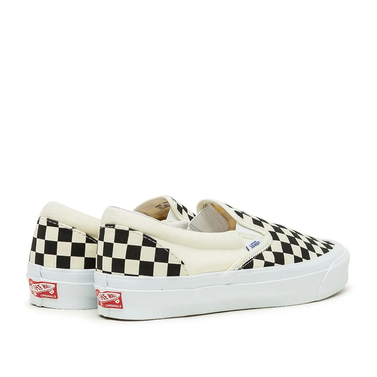 Vans Vault UA OG Slip-On LX in Black and White