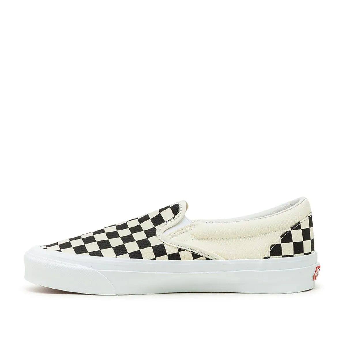 Vans Vault UA OG Slip-On LX in Black and White