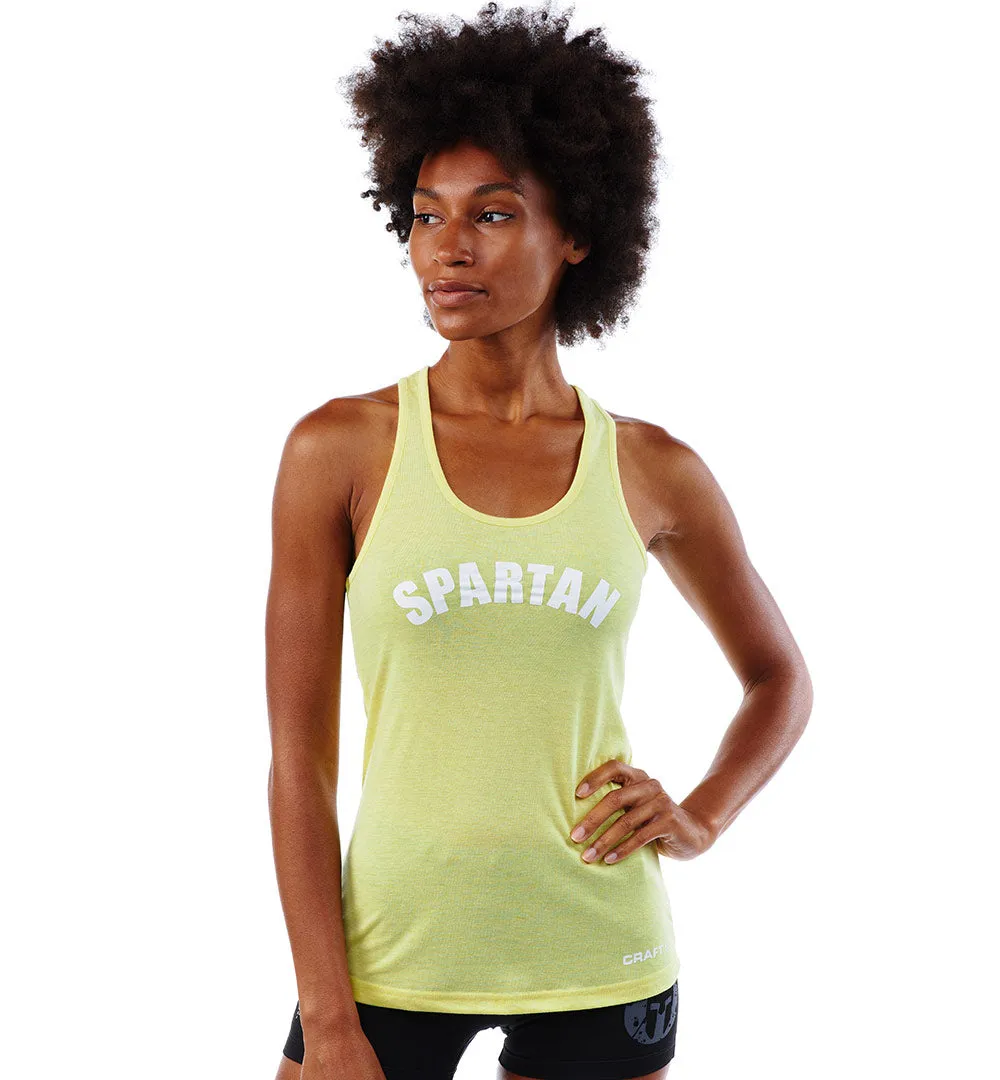 Women's SPARTAN Varsity Tri-Blend Tank Top by CRAFT