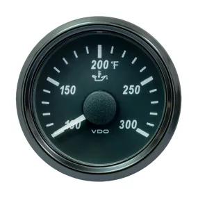 VDO SingleViu 52mm (2-1/16) Oil Temp. Gauge - 300 F - 322-18 Ohm [A2C3833410030]