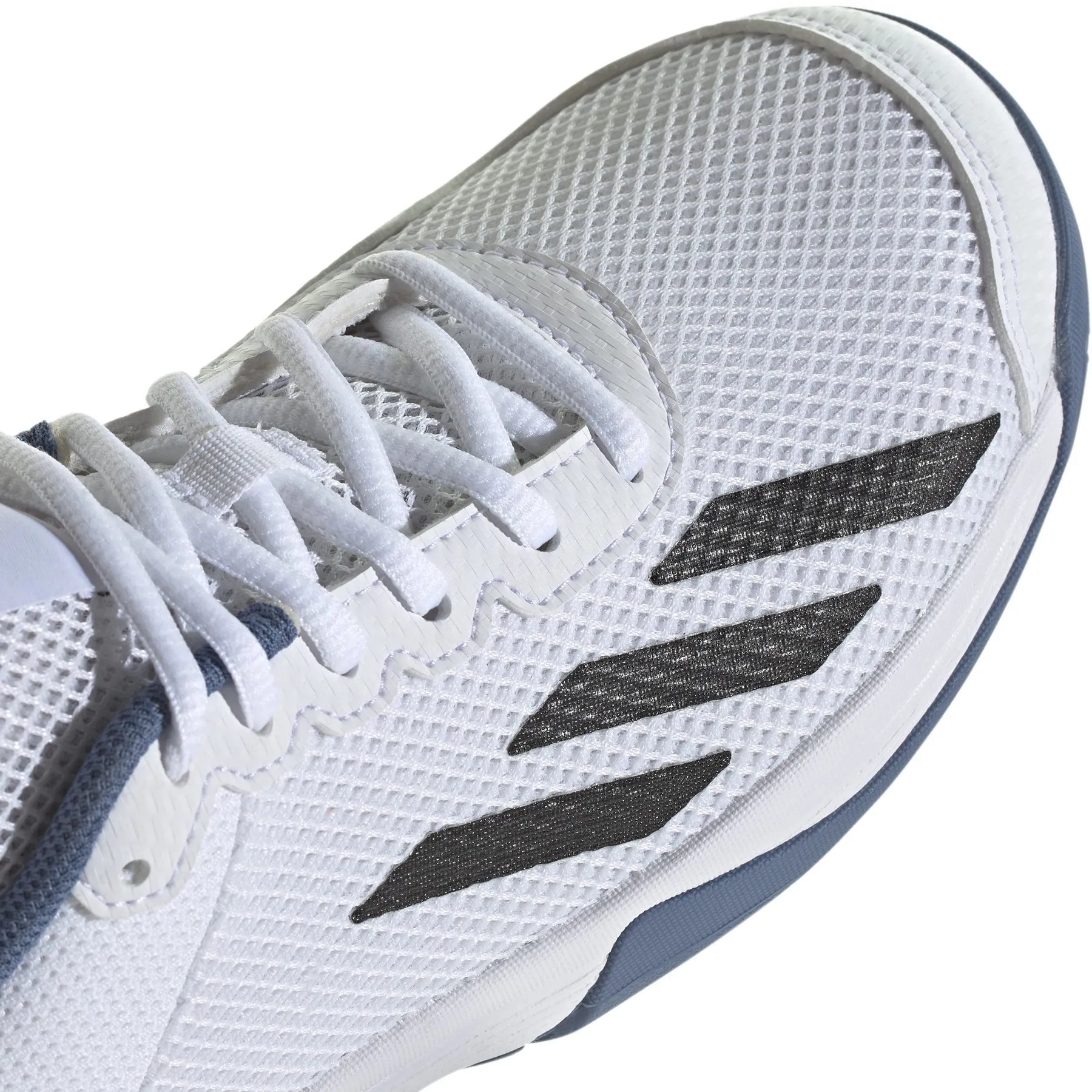 White Courtflash Kids Tennis Shoes