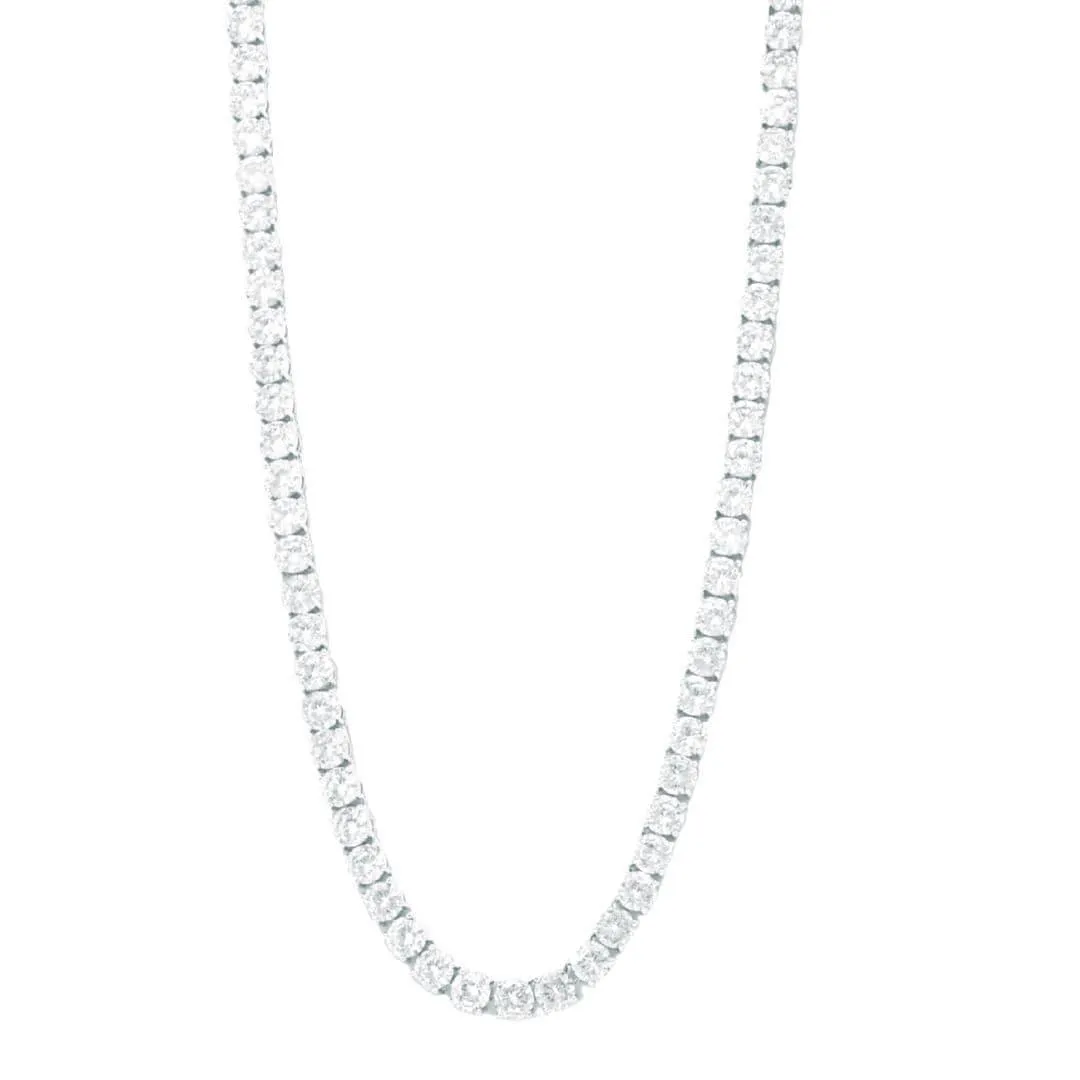 White Gold 6mm Tennis Chain