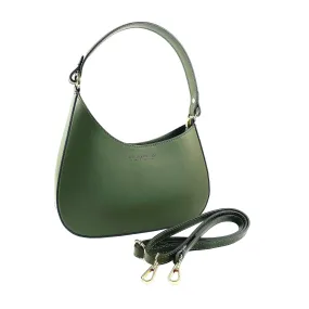 RB1013E | Women's Genuine Leather Hobo Bag | 28 x 25 x 6 cm