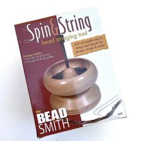 Spinner Stringing Tool for Wooden Beads