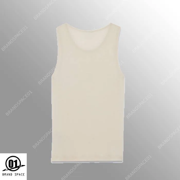 Plain Wool Crew Neck Tank by Saint Laurent