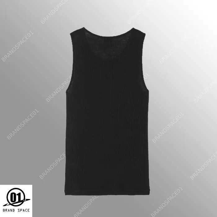 Plain Wool Crew Neck Tank by Saint Laurent